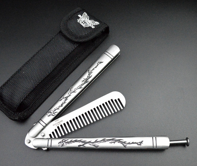 Balisong Trainer Dragon - Acero Inoxidable (Sin Filo)