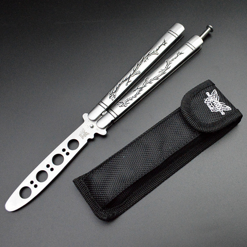 Balisong Trainer Dragon - Acero Inoxidable (Sin Filo)