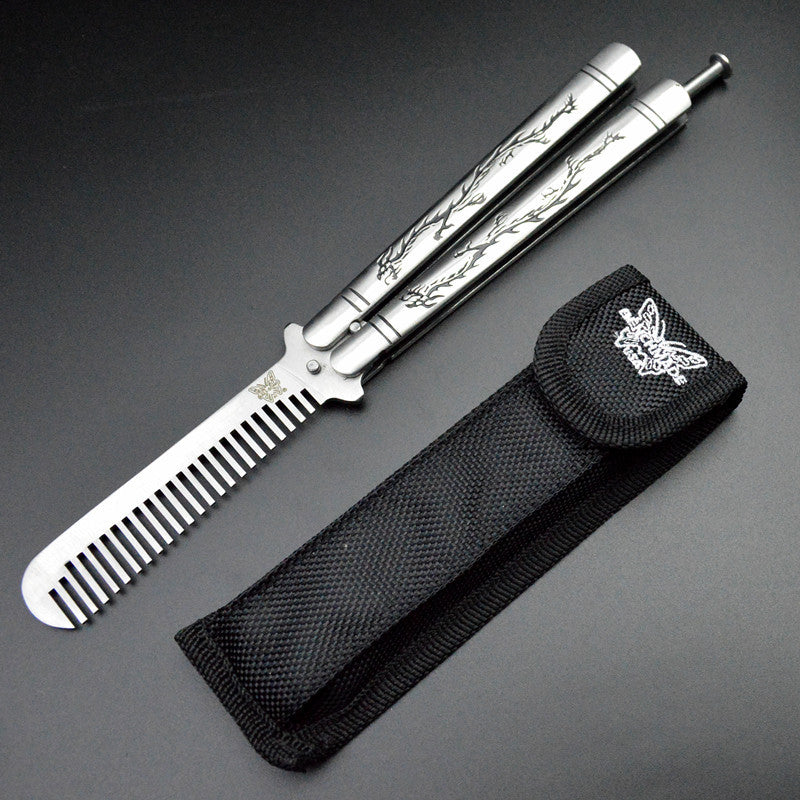 Balisong Trainer Dragon - Acero Inoxidable (Sin Filo)